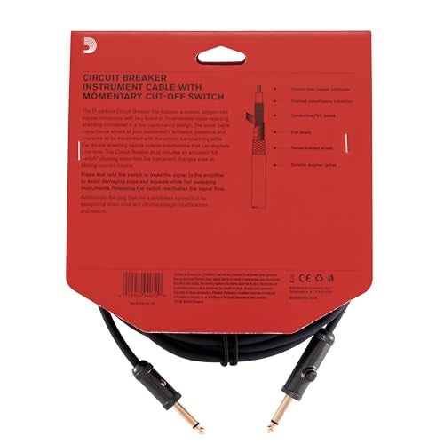 Planet Waves D’Addario Cable, Black, 20 feet (PW-AG-20) - Image 4