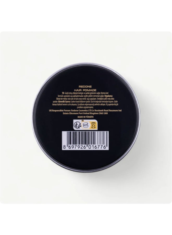 Redone Hair Pomade - Strong Hold and Shine - Maximum Control - Men Professional - Image 4