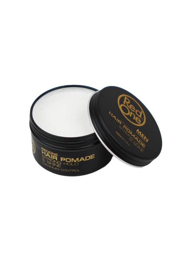 Redone Hair Pomade - Strong Hold and Shine - Maximum Control - Men Professional - Image 1