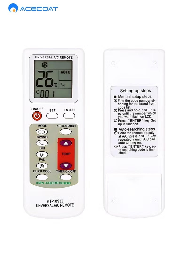 ايسكوت جهاز تحكم عن بعد شامل لأجهزة تكييف هواء سبليت - Image 1