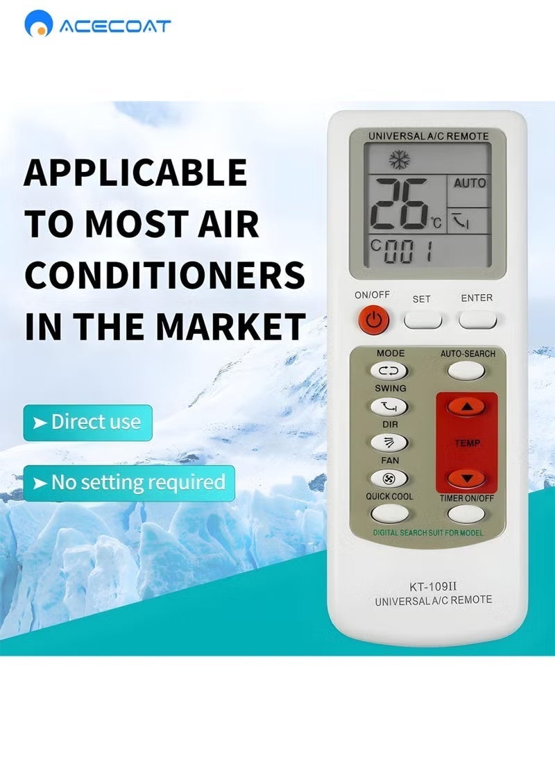 ايسكوت جهاز تحكم عن بعد شامل لأجهزة تكييف هواء سبليت - Image 2