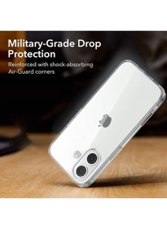 CaseNeo iPhone 16 Case,Shockproof Protective Phone Cover Case,Anti-Scratch Non-Yellowing Clear Crystal Basic Anti-drops Anti-fingerprints Camera Protection Soft Transparent Clear Back Protective Cover Compatible with iPhone 16 Phone Case  - Image 3