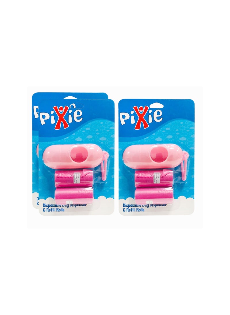 Pixie - Pixie - Dispenser Bag & Refill (Pink) (Buy 2 Get 1 Free) - Image 1
