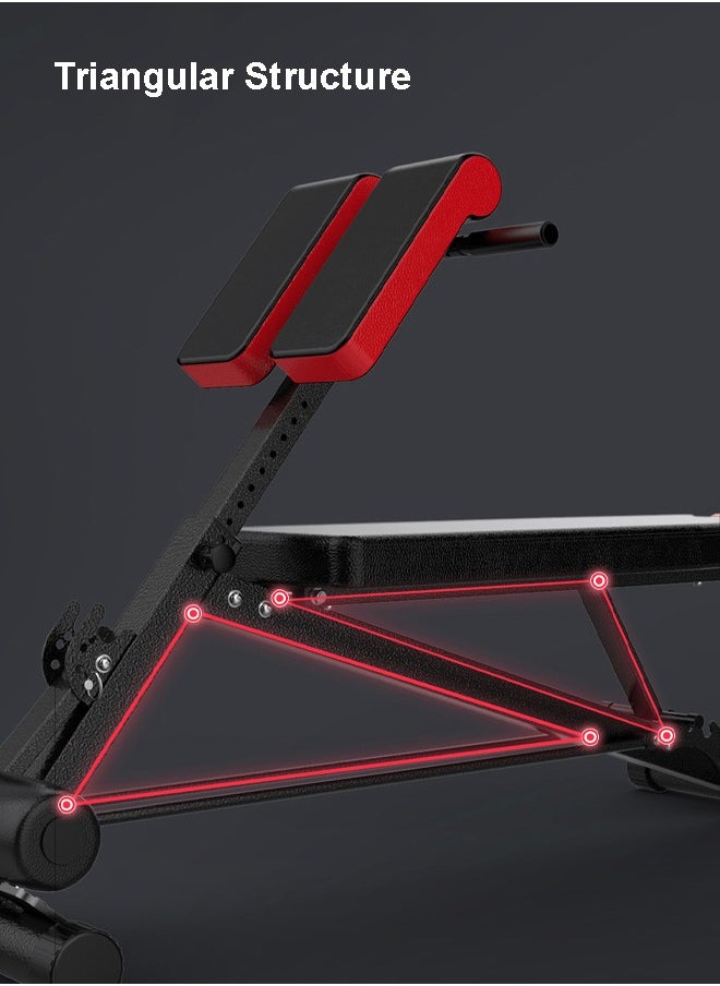 Multifunctional and Adjustable Exercise Equipment Bench
