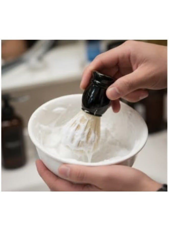 Men's beard shaving brush – for home and salon use - Image 2