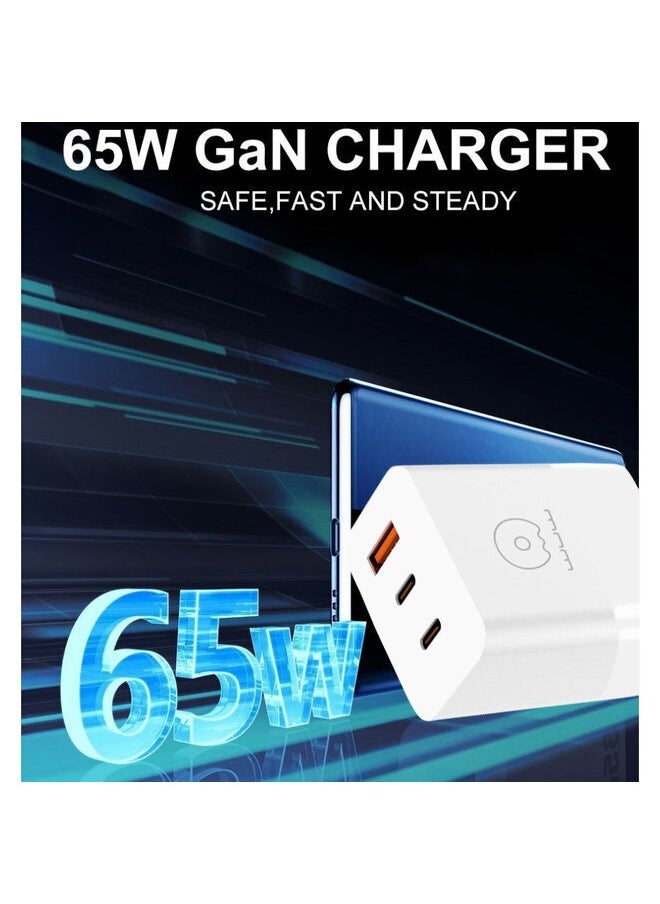 WUW Small 65w dual USB wall charger  - Image 5