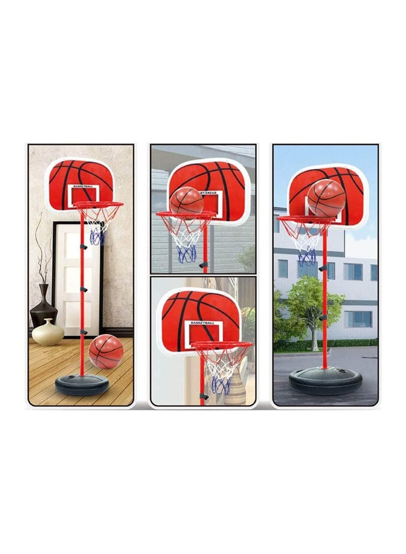 AMERTEER Kids Basketball Hoop Set – Sturdy Stand with 2 Balls, Fun Indoor and Outdoor Game - Image 5
