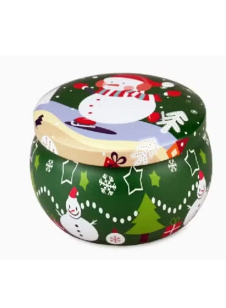 شمعة معطرة لعيد الميلاد، هدايا عيد الميلاد، 2.5 أونصة، شموع عيد الميلاد، شموع شمع الصويا، مجموعة عيد الميلاد المعطرة، شموع معطرة هدايا صغيرة للنساء والرجال والأصدقاء