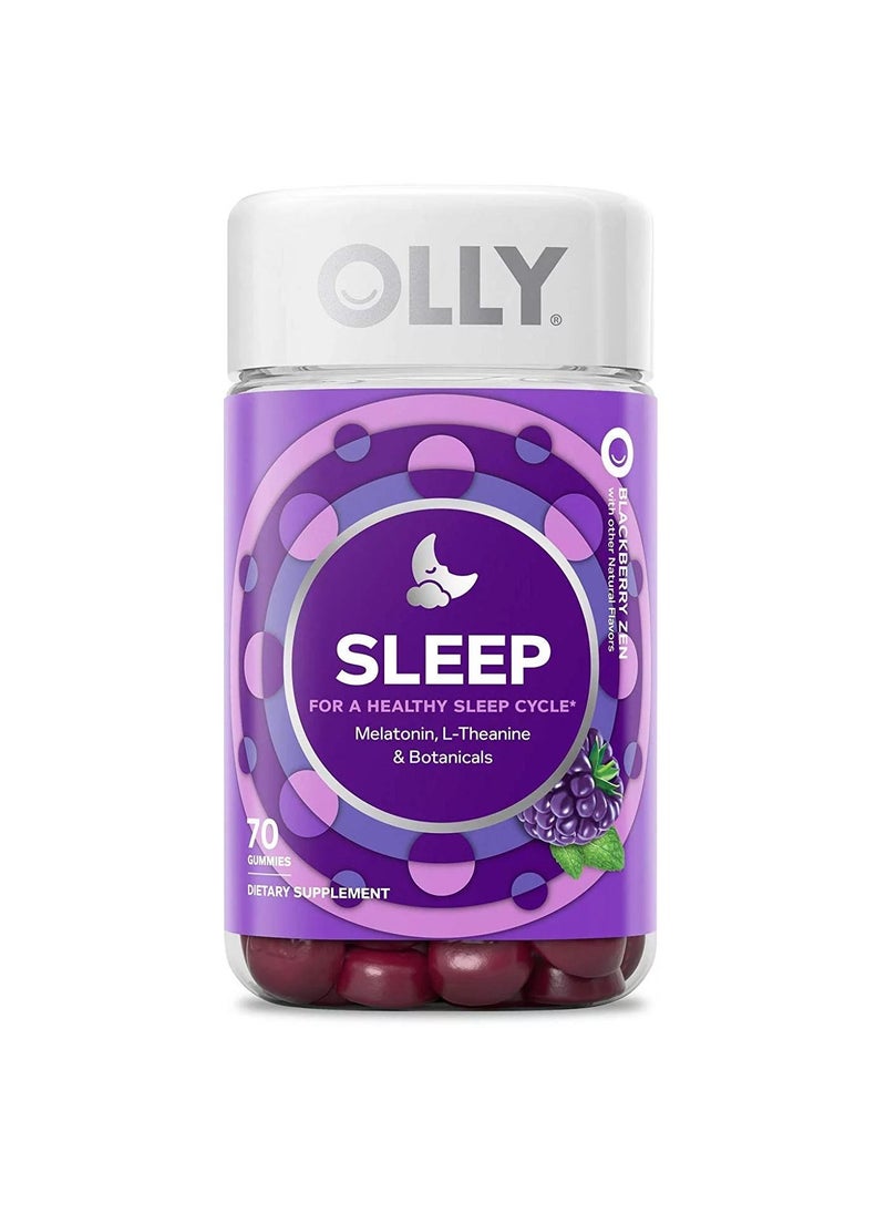 OLLY - Sleep Blackberry Zen 70 Gummies - Image 1