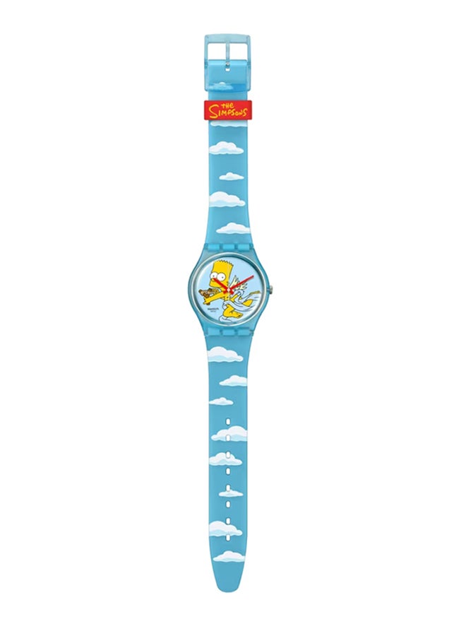 Swatch ساعة unisex مصنوعة من مواد حيوية كوارتز أنجل بارت - Image 3