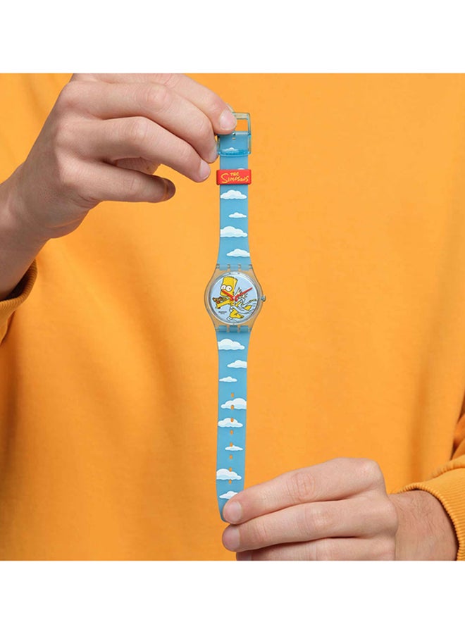 Swatch ساعة unisex مصنوعة من مواد حيوية كوارتز أنجل بارت - Image 2