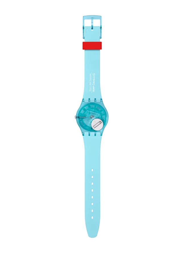 Swatch ساعة unisex مصنوعة من مواد حيوية كوارتز أنجل بارت - Image 4