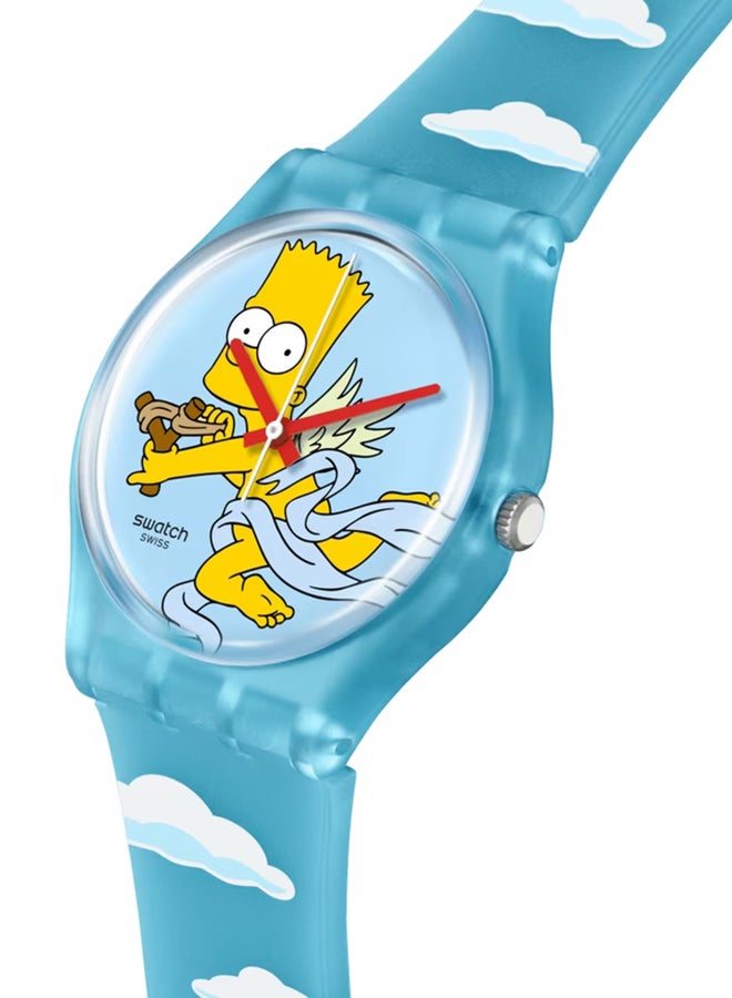 Swatch ساعة unisex مصنوعة من مواد حيوية كوارتز أنجل بارت - Image 1