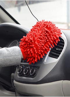 Microfiber Cleaning Mitt for Car and Home - Ultra Soft, Durable and Lint-Free - 3XR - Red - pzsku/ZBDE31FB5BE72986928AFZ/45/_/1725451420/0bdc2cd1-f0a8-4d4c-9953-78fe0d6199fa