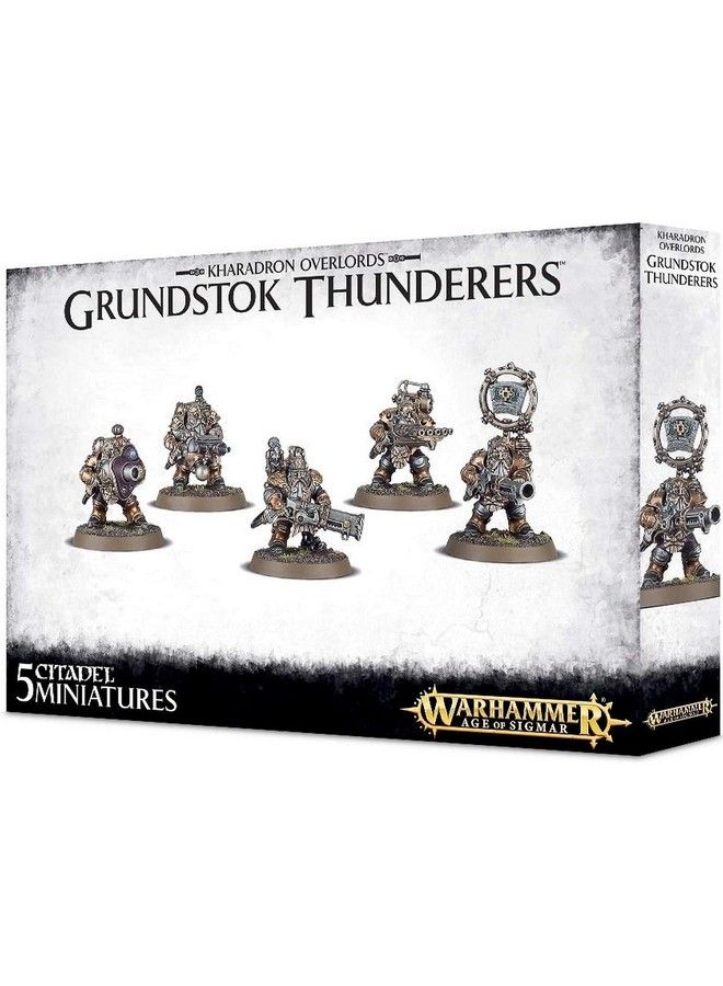Games Workshop Warhammer Age Of Sigmar Kharadron Overlords Grundstok Thunderers - Image 1