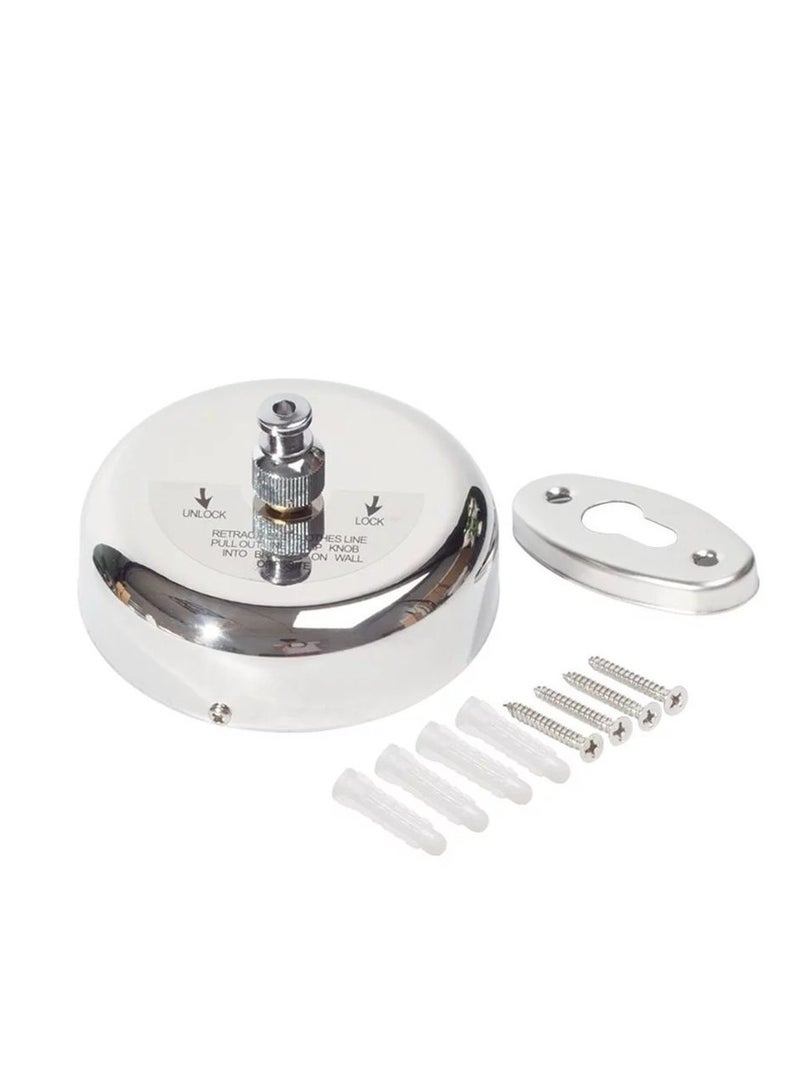 “Stainless Steel Retractable Laundry Rope – Wall‑Mounted, Heavy‑Duty & Space‑Saving” - Image 3