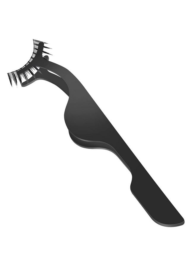 ITT Stainless Steel Eyelash Curlers Extension Applicator Remover Clip Eyebrow Eye Lashes Tweezers Makeup Beauty Tool (Black) - Image 4