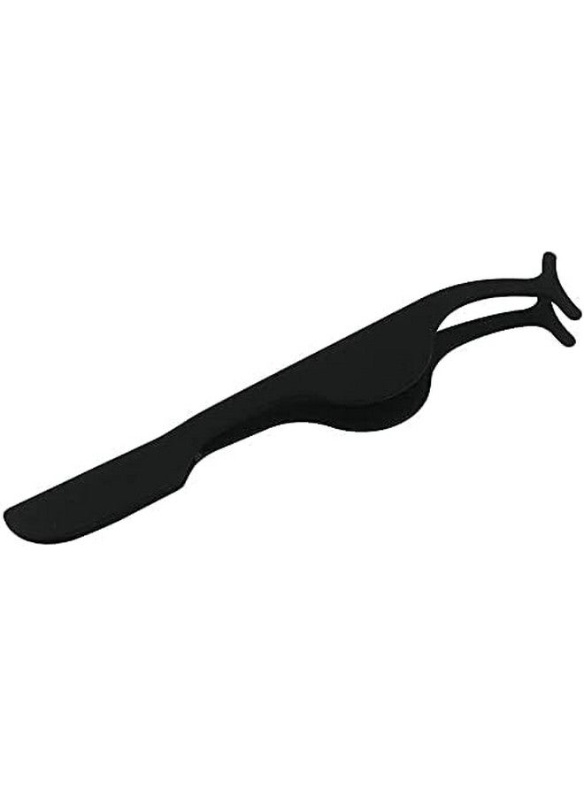 ITT Stainless Steel Eyelash Curlers Extension Applicator Remover Clip Eyebrow Eye Lashes Tweezers Makeup Beauty Tool (Black) - Image 3