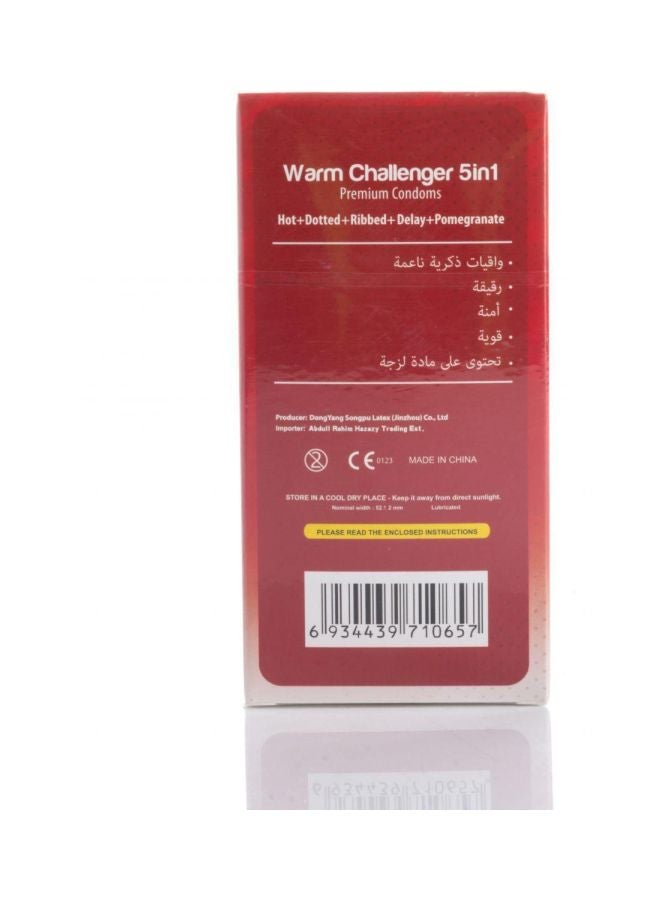 ENJOY 12-Piece Warm Challenger Condom - Image 2