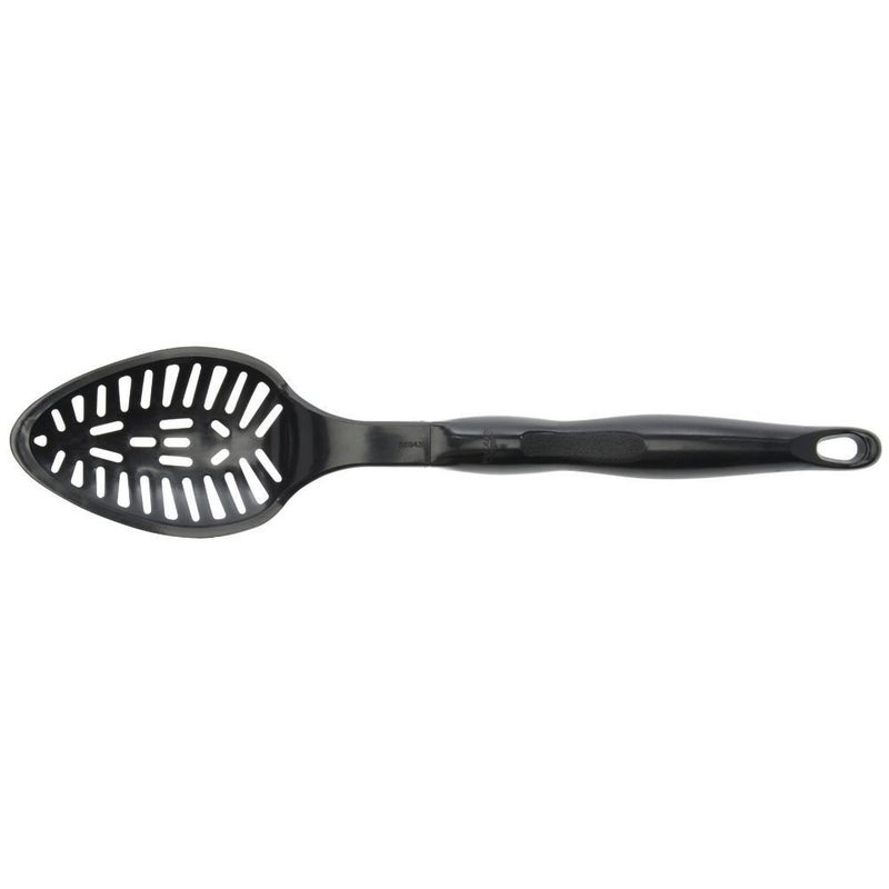 Vollrath 5284320 Black HighHeat Nylon 1314 Slotted Spoon