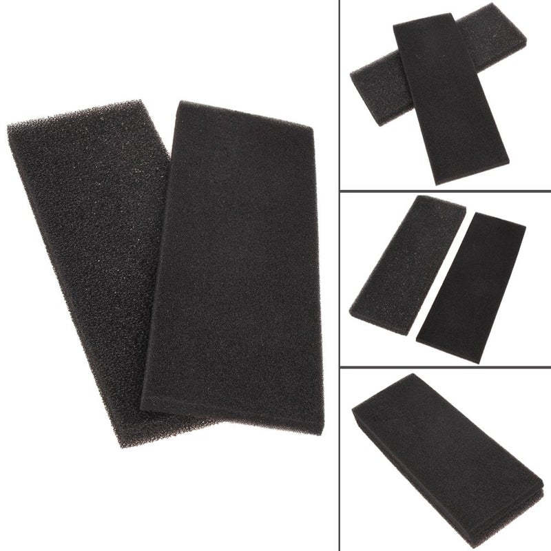 AQUATICA ENTERPRISES Rrimin 2 Layer Aquarium Fish Tank Replacement Biochemical Sponge Filter Foam Pads - Image 3