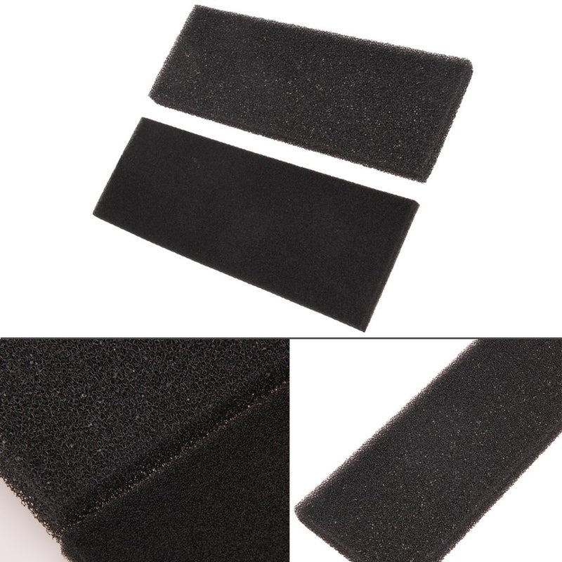 AQUATICA ENTERPRISES Rrimin 2 Layer Aquarium Fish Tank Replacement Biochemical Sponge Filter Foam Pads - Image 2