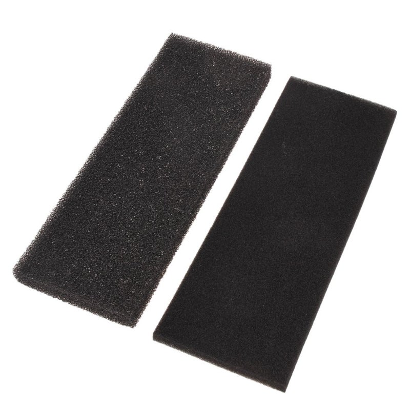 AQUATICA ENTERPRISES Rrimin 2 Layer Aquarium Fish Tank Replacement Biochemical Sponge Filter Foam Pads - Image 1