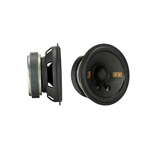 Kicker سماعات كيكير 47KSC2704 متوسطة المدى 2.75 بوصة، 4 أوم مع حوامل لسيارات GM/كرايسلر/سوبارو/جيب وتويوتا المختارة - Image 3