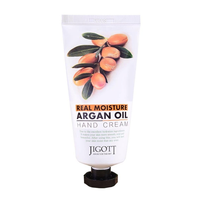 Real Moisture Argan Hand Cream 100ml338floz  Excellent Hydration Hand Cream Argan