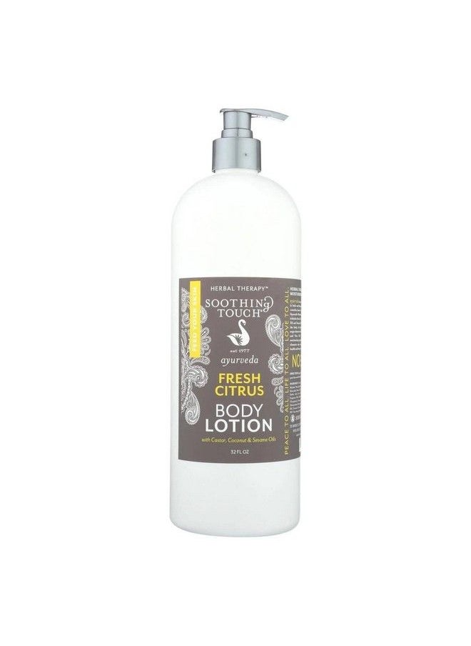 Soothing Touch Fresh Citrus Body Lotion 32 Oz  - Image 1