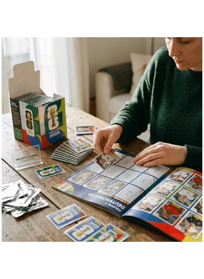 Panini 2026  FIFA World Cup Sticker Box – 25 Sticker Packs –  Official Tournament Collection - Image 4