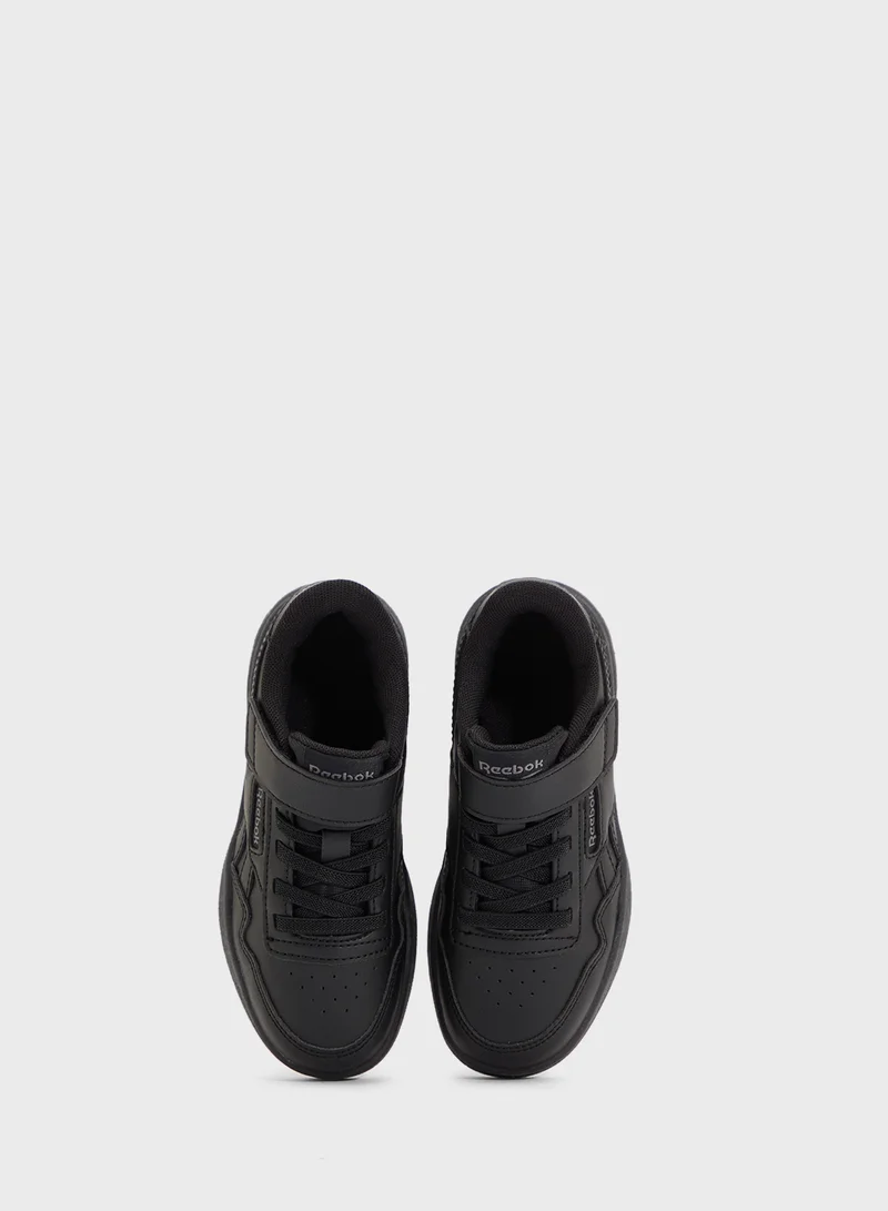 Reebok Kids Court Advance Elastic & Top Strap