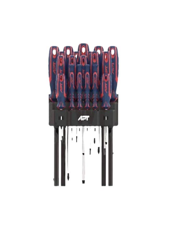Apt Screwdriver Stand Set APT 18 Piece, AH148078-18 - Multicolor 