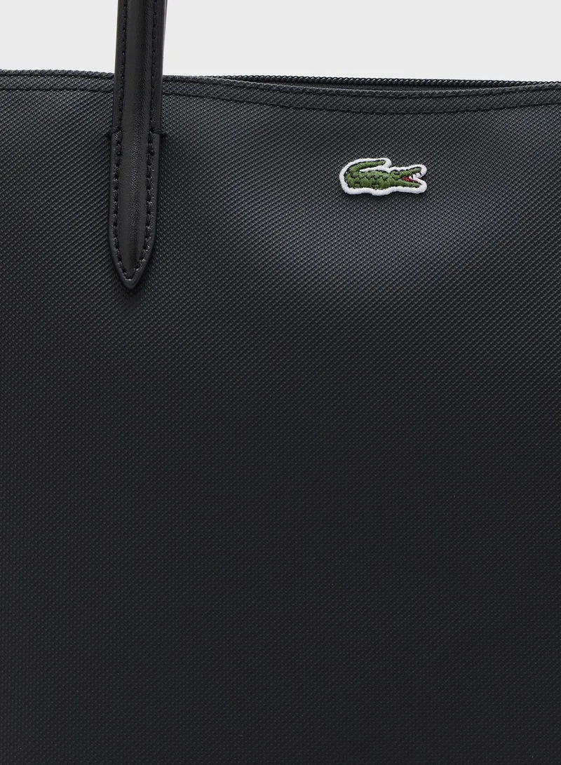 LACOSTE Top Handle Tote Bag