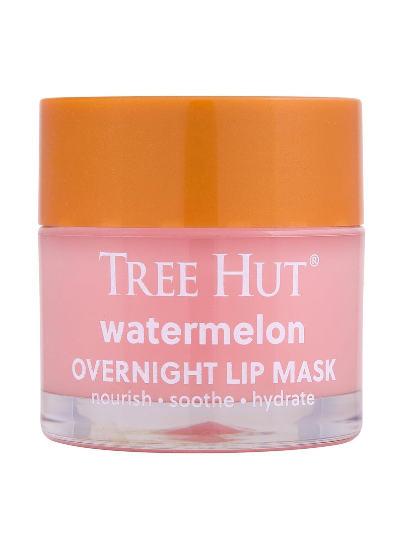 Tree Hut - Tree Hut Watermelon Overnight Lip Mask  Leave on Overnight  Wake up to Soft Hydrated Lips  Elevate your Self Care Routine  6 oz - Image 1