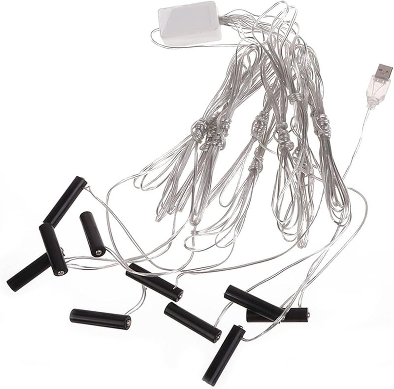 ملون 300 سم 10 في 1 مزيل بطارية USB لأضواء شجرة الكريسماس وزينة LED - Image 5