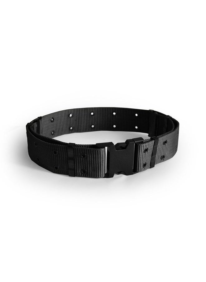 UltraKey Tactical Belt, Adjustable Security Military Heavy Duty Rescue Belt for Outdoor Sports and Hunting, Blackv3, Adjustable - Image 3