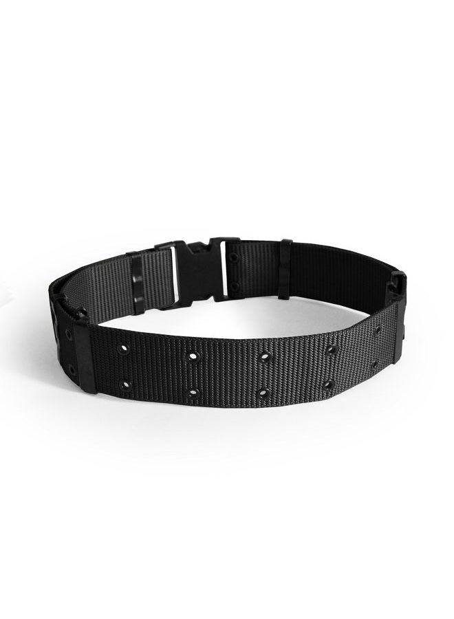 UltraKey Tactical Belt, Adjustable Security Military Heavy Duty Rescue Belt for Outdoor Sports and Hunting, Blackv3, Adjustable - Image 4