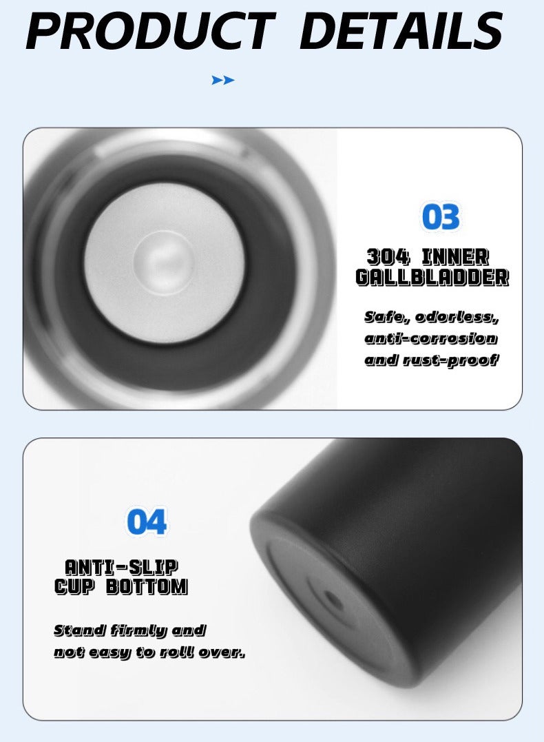 Hydro Flask Vacuum Insulated Water Bottle 1000ml - Portable Space-Grade Thermos with Handle for Sports & Outdoors - Leakproof, Non-Slip Grip, Ideal for Fitness, Camping & Hydration - Image 5