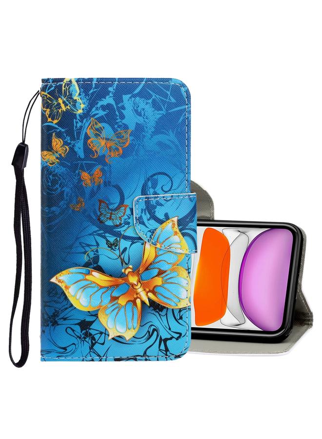 Zaboon Case For iPhone 11 3D Colored Drawing Horizontal Flip PU Leather Case with Holder & Card Slots & Wallet - Image 1