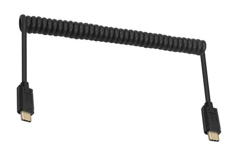 Kework 6 Feet 3A & 10Gbps USB 3.1 Type C Coiled Cable, Straight Male to Straight Male USB C Sync Charging & Data Transferring High Speed Spring Spiral Cord, 4K@60hz AV Monitor Cable - Image 5