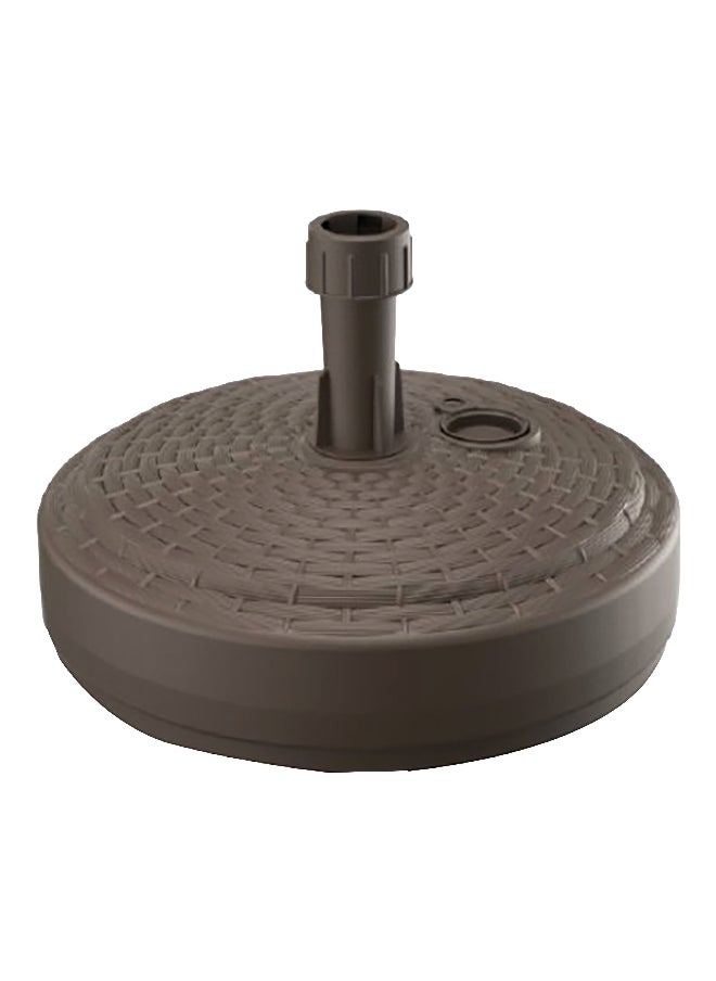Prosperplast - Heavy Duty Sturdy High Quality Round Shaped Umbrella Base Brown 13 x 39 x 39 cm - Image 1