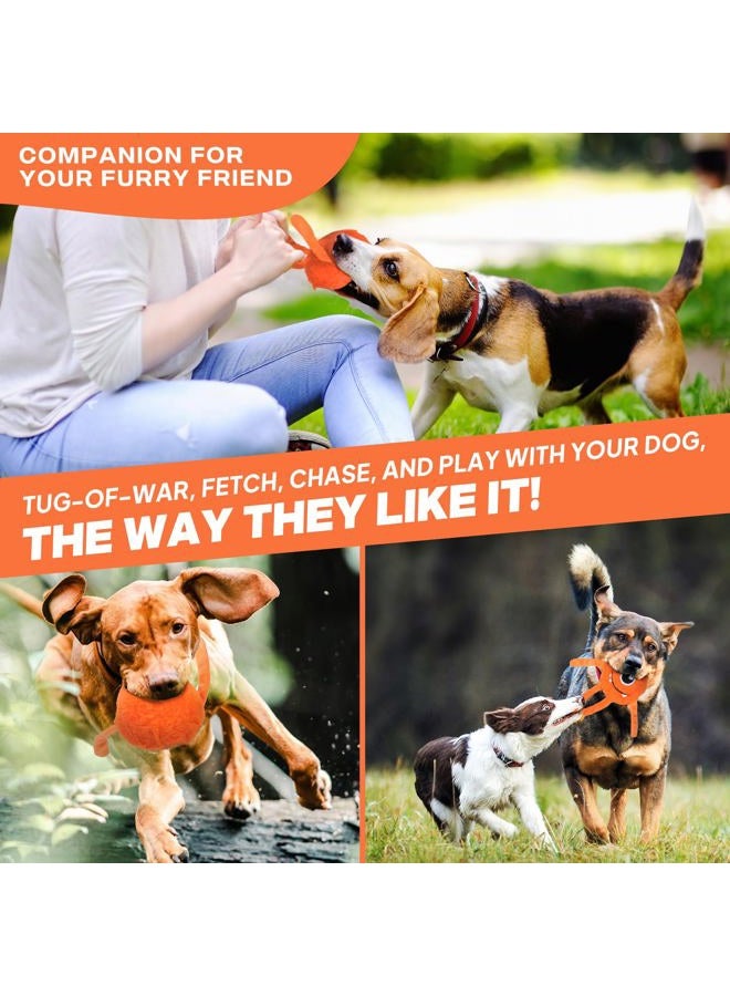 fida Dog Chew Toys for Aggressive Dogs (3 in 1), Squeaky Dog Toys for Large Dogs, Interactive Dog Toys to Keep Them Busy, Ball for Small Medium Large Dogs (Large - Image 4