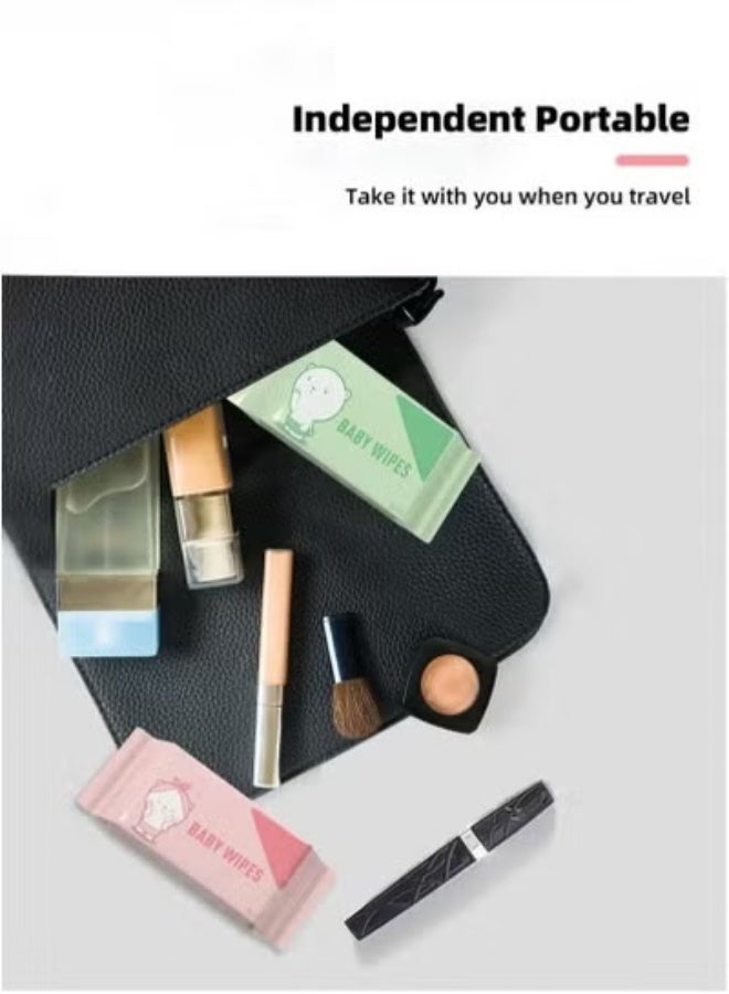 MIXDE Portable Mini Wet Wipes, Hand & Mouth Cleansing Tissue Paper for Babies, Students, and Children High Quality - Image 5