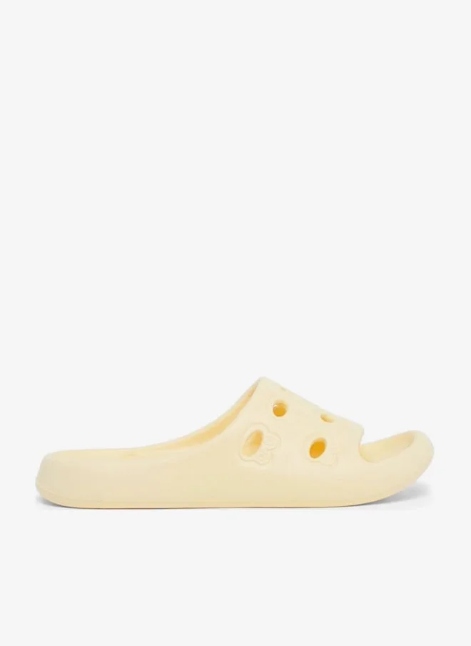 Take Two Solid Cut Out Anti-Slip Bathroom Slippers