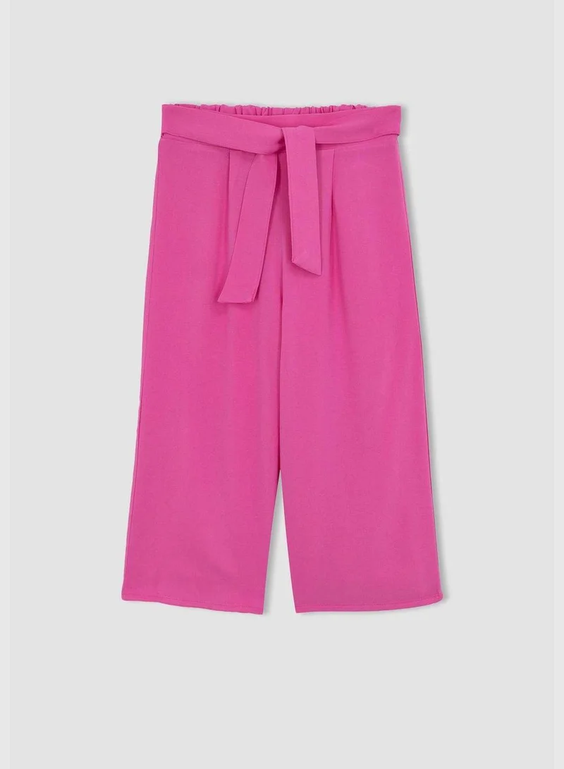 DeFacto Relaced Fit Trousers With Waist Tie