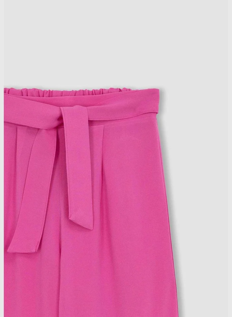 DeFacto Relaced Fit Trousers With Waist Tie
