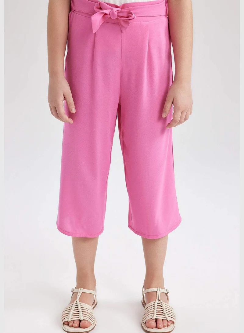 DeFacto Relaced Fit Trousers With Waist Tie