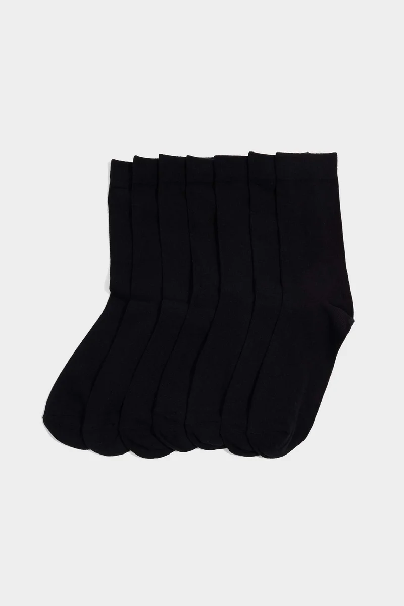 ديفاكتو Man 7 Piece Cotton Long Socks