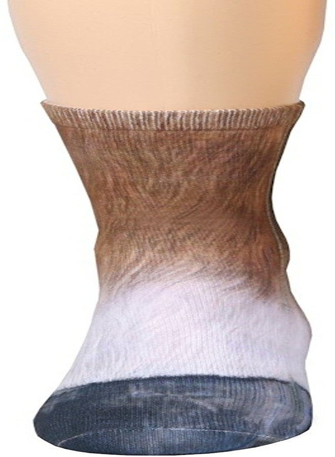 Tiaronics 3D Socks Unisex Adult Animal Paw Crew Socks - Sublimated Print (Horse) - Image 4